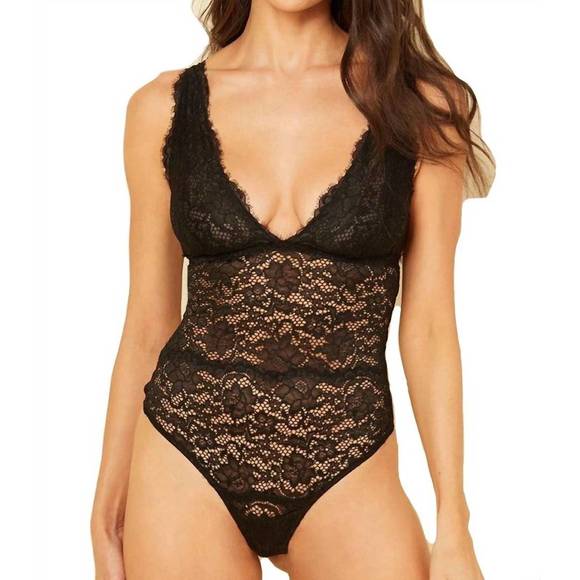NEW COSABELLA preta teddy bodysuit in black - Picture 1 of 3